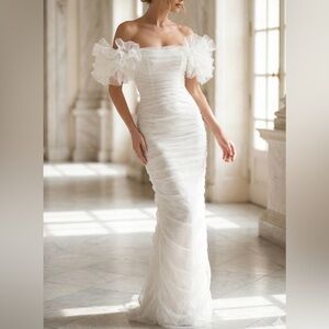 NWT! Kaylee Collection White Dress